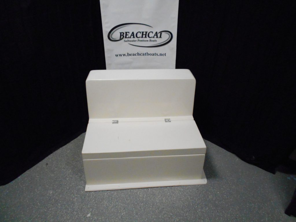 Fiber Series 36-inch marine bench seat with under-seat storage compartment