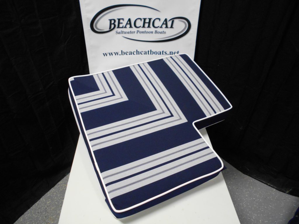 Boat upholstery set - 36 cushions specifically for Fiber Series corner seat units